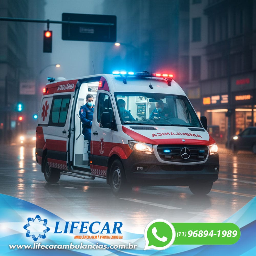 venda de ambulância 0km pronta entrega