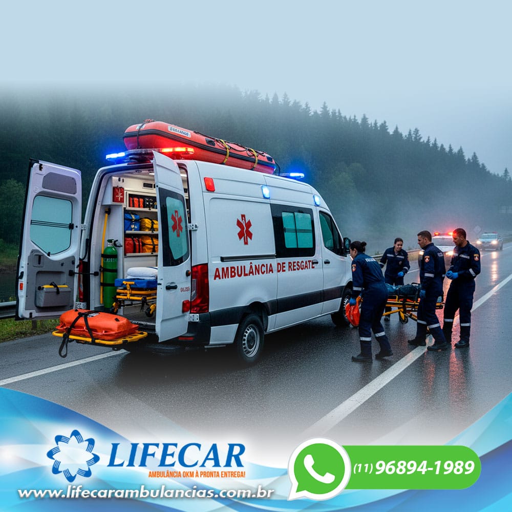 venda de ambulância 0km pronta entrega