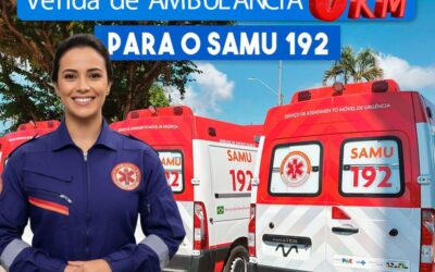 Master L2H2 Ambulância | UTI 0km | Simples Remoção Pronta Entrega para SAMU 192 em Vila Santa Teresa – SP