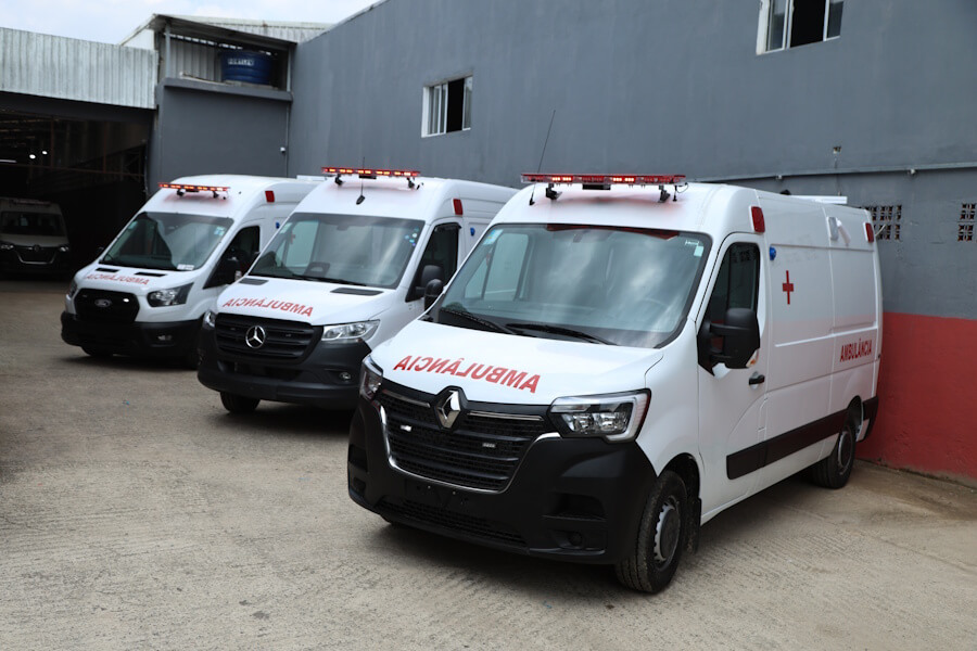 Ambulância 0km à Pronta Entrega