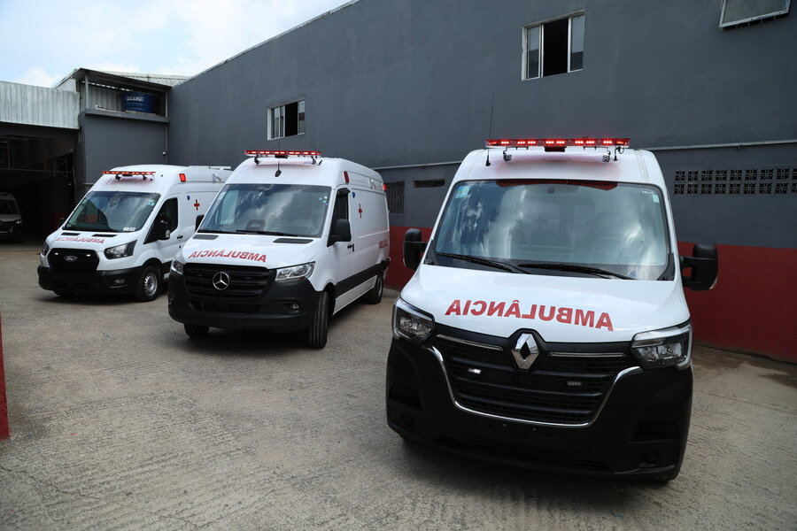 venda de ambulância 0km pronta entrega